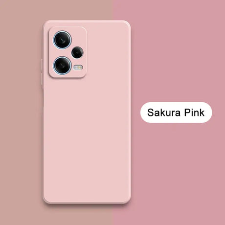 a pink iphone case with the text sakura pink on it