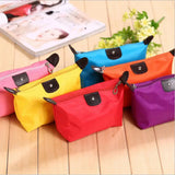 multi color waterproof nylon cosmetic bag