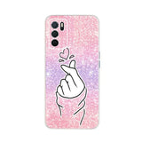 the pink glitter phone case for the l9