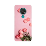 the pink rose with a blue ring phone case for vivo x