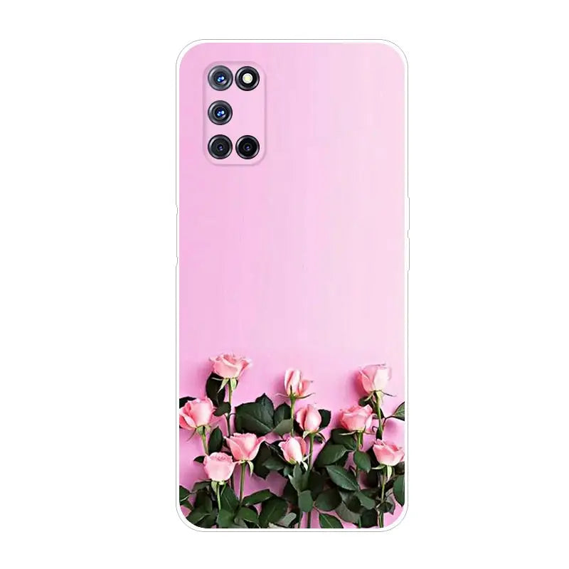 pink roses phone case