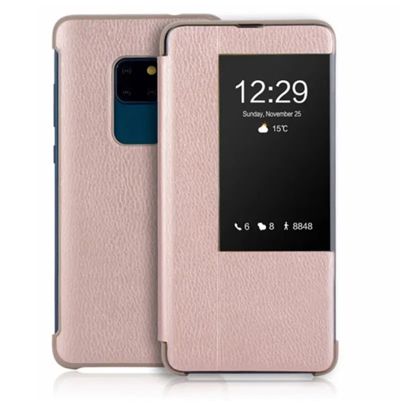 the back of a pink samsung s10 phone case