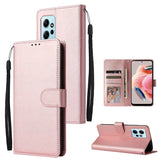 a pink iphone case with a black leather wallet