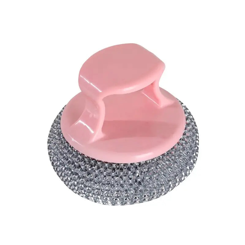 a pink and silver diamond polisher