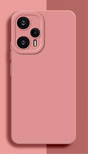 Pink smartphone case with a triple camera cutout.