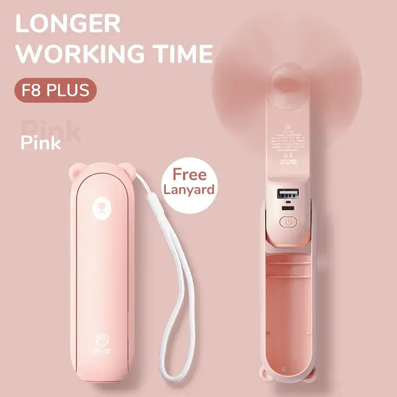 the pink and white electric hair dryer with a pink background