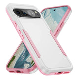 Pink and white protective phone cases.