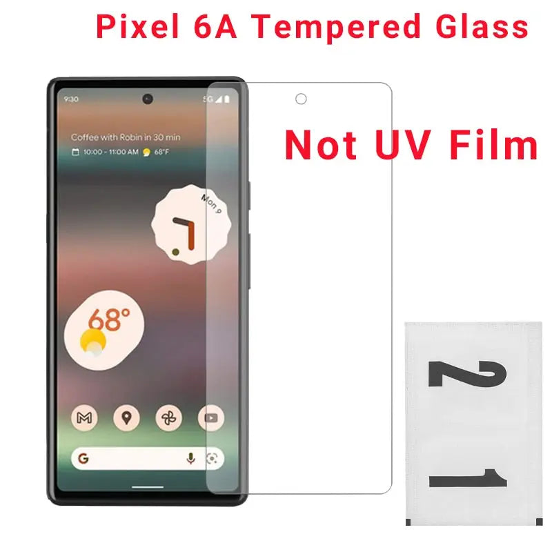 a screen protector for the pixel 6 tempered tempered screen protector