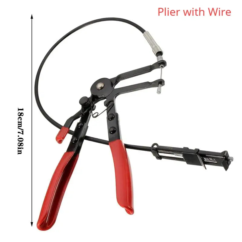 a plier with wire cutter and pliers