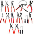 a collection of pliers and pliers