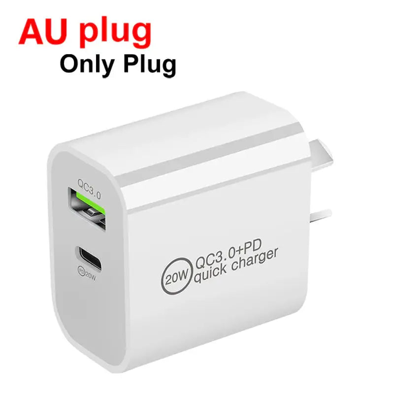 au plug adapter for apple iphone and ipad