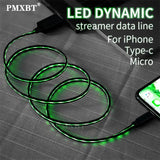 led usb charging cable for iphone