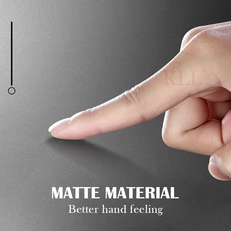 a hand pointing at the word material