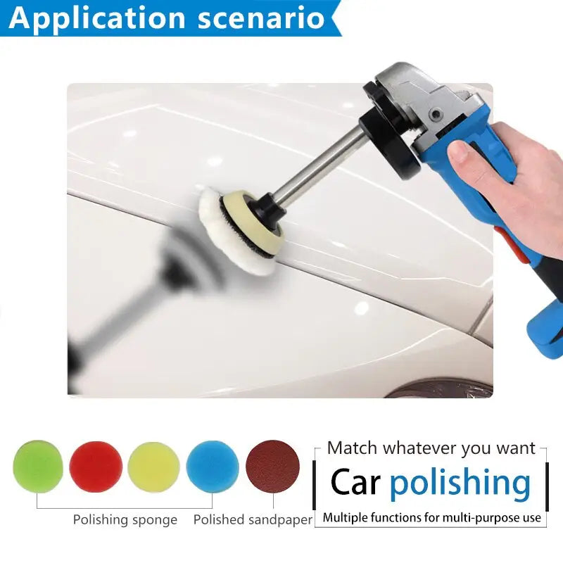 car polisher with brush
