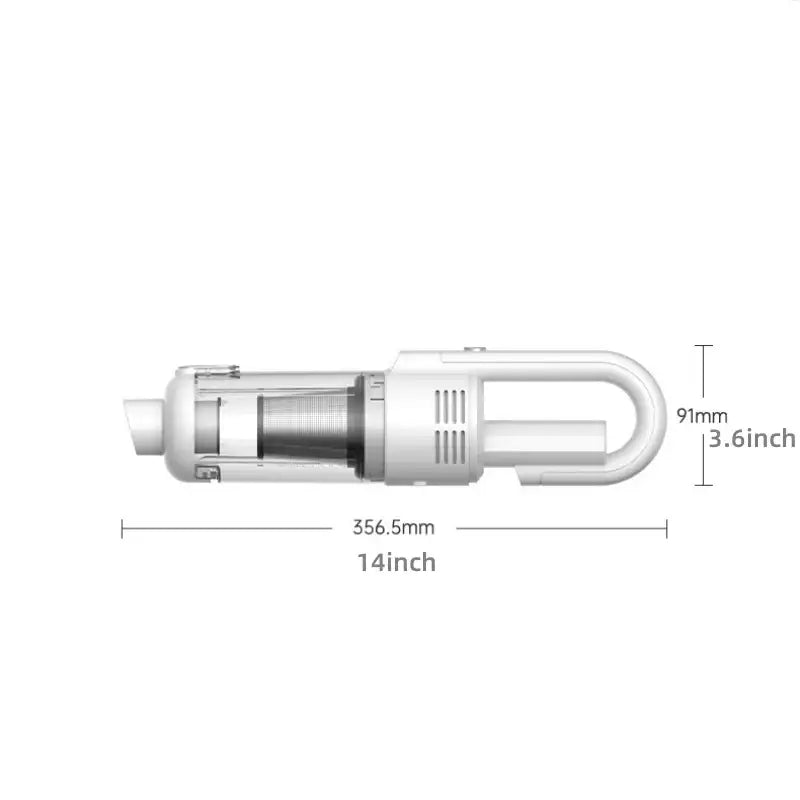 a close up of a white light bulb with a measuring line