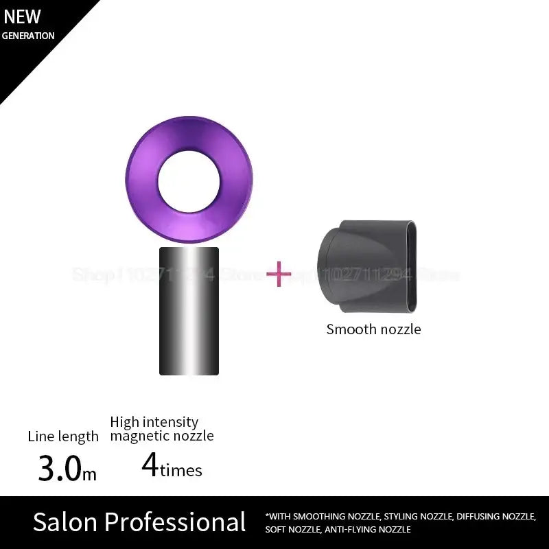 the product is shown in purple and black, with the product’s name in white