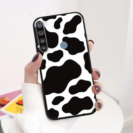 a cow print phone case