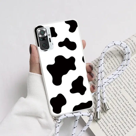 a cow print phone case