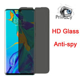 privacy glass anti - spy screen protector for samsung galaxy s10