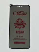 Privacy screen protector for a phone.