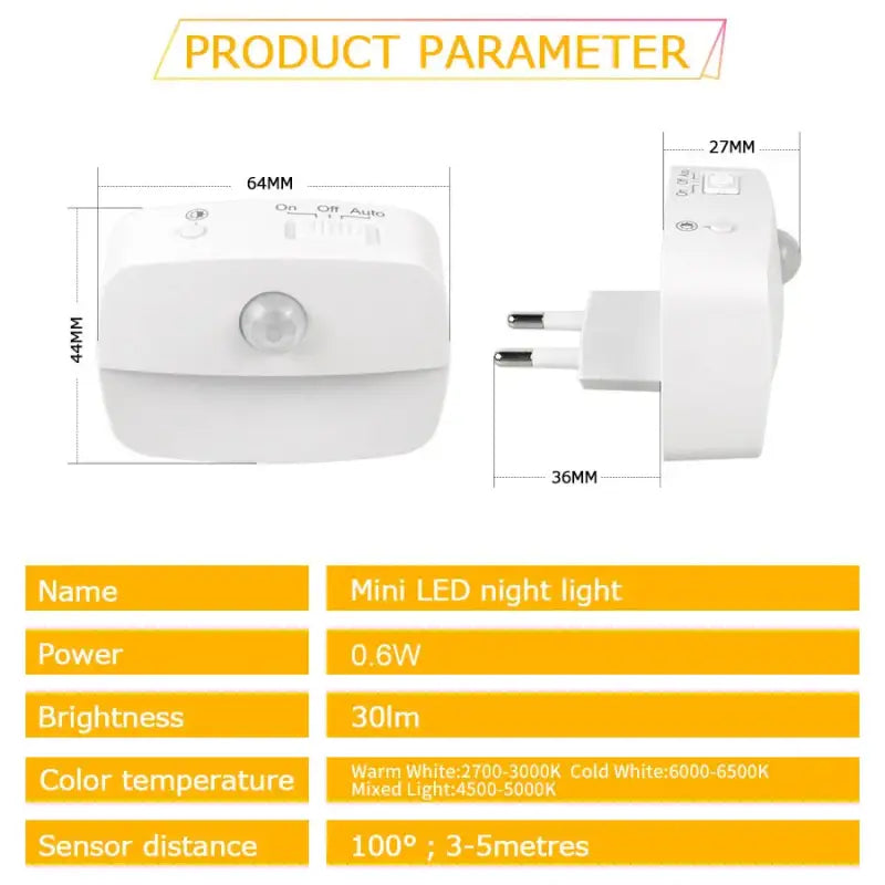 The product features a white light and a white light