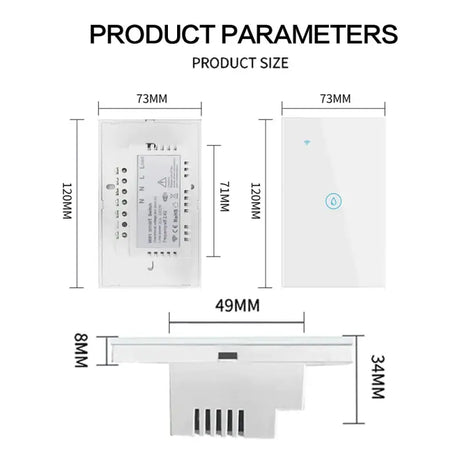 The product is shown with the product name and product number