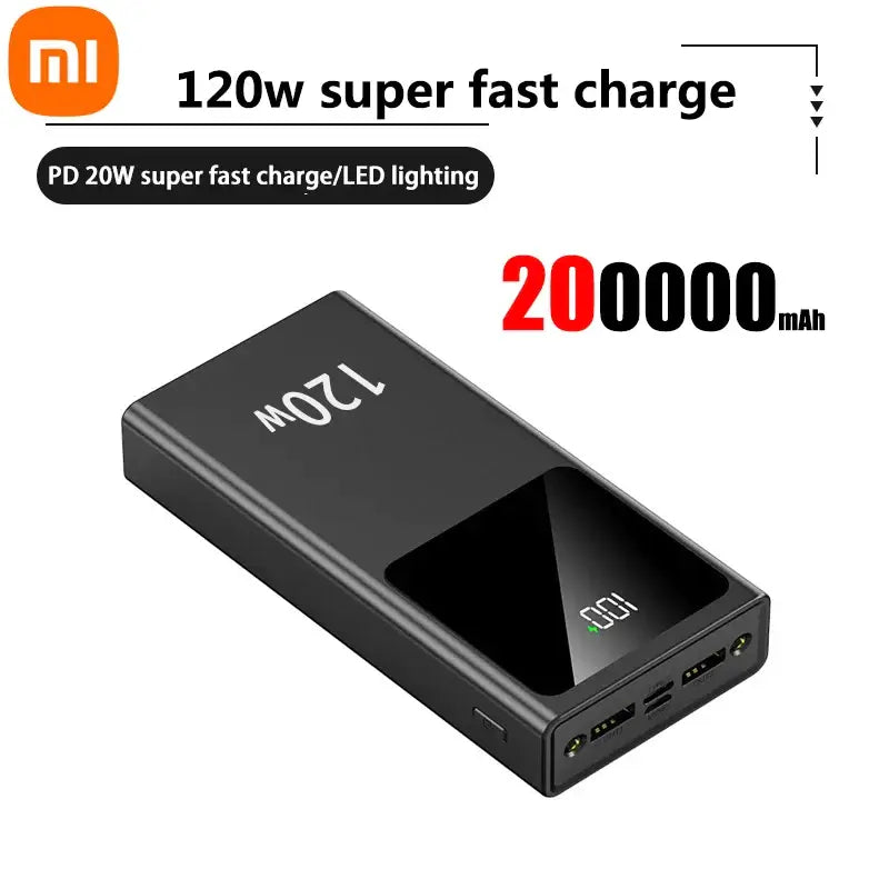 a product with the power bank and power bank