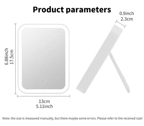 a product with the product size and measurements