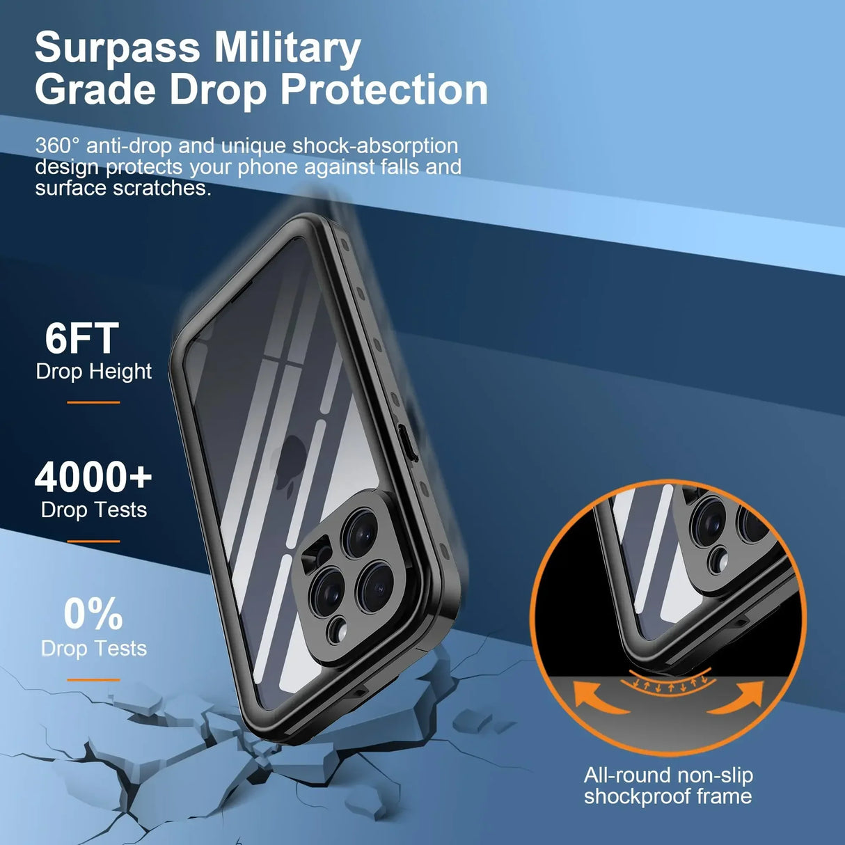 Shockproof IP68 Waterproof Case For iPhone 15 14 13 12 11 Pro Max XR XS Plus 8 7 2022 Metal Aluminum Phone Luxury Cover