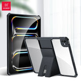 Protective phone and tablet cases with stands.