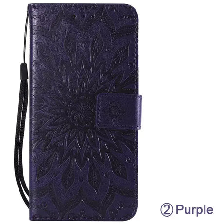 Pu leather wallet case for samsung s9