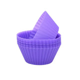 purple baking cups