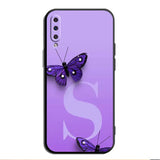 purple butterfly phone case