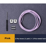 a purple cable with a black connector and a white cord