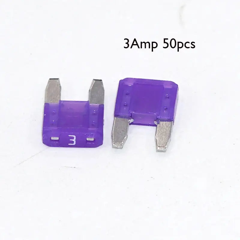 3 pcs purple plastic plugs for the 3mm plug