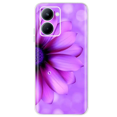 purple flower phone case