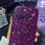 the purple glitter case for the iphone