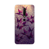 purple glitter phone case
