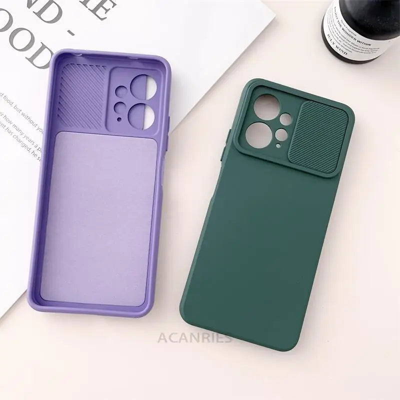 the case is purple and green