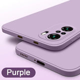 the purple iphone case is shown with the purple logo