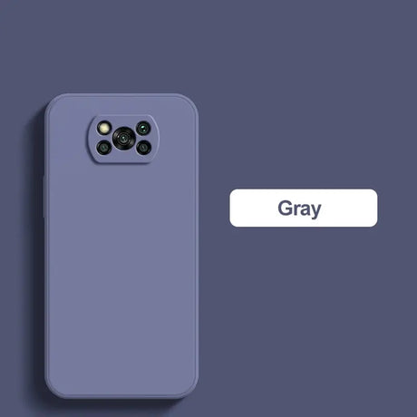 A purple iphone case with the text `’’ on it