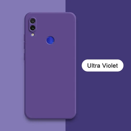 The purple iphone case with the text ultra violet