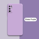 a purple iphone case with the words gas purple on it