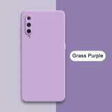 a purple iphone case with the words gas purple on it