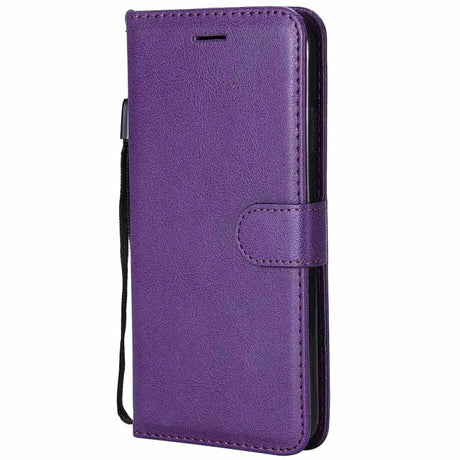 the purple leather wallet case for the iphone