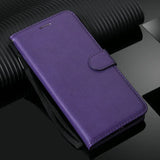 the purple leather wallet case for iphone