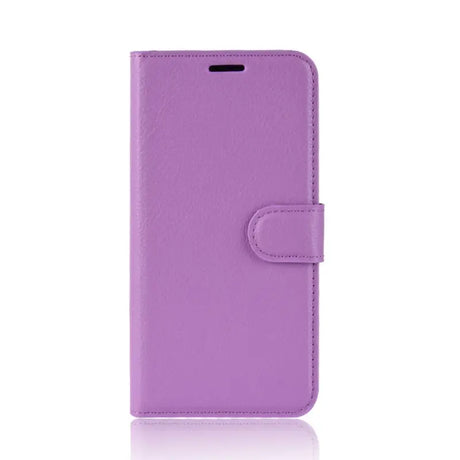 The purple leather wallet case for the iphone 5