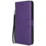 the purple leather wallet case for the iphone