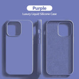 purple luxury leather case for iphone 11