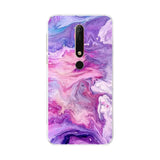 purple marble phone case